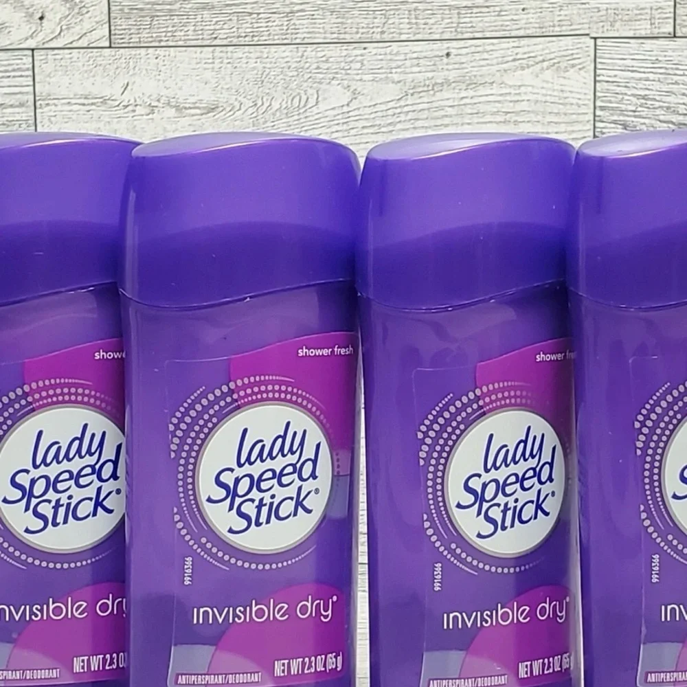 4 pack - Lady Speed Stick Antiperspirant Invisible Dry SHOWER FRESH 1.4 Oz each